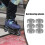 10 Pcs Rotating Bearing Rolling Bearings Deep-Groove Ball Roller 5