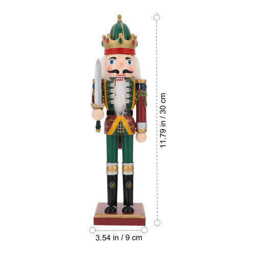 1Pc Assorted Color Walnut Doll Craft Wooden Puppet Desktop Decoration 1