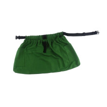 Garden Harvest Apron Wearable Fruit Picking Bag Oxford Cloth Multi‑Pocket Adjustable Strap Green