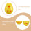 12 Pcs Easter Eggs Child The Lovely Children'S Playthings 6