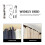 2Sets Heavy Duty Grey Iron Curtain Rod Bracket for Stable Wall Mount 6