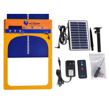 Solar Powered Automatic Chicken Coop Door with Timer Control, Remote Opener, Weatherproof Aluminum Design