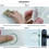 Self Adhesive Door Stopper Wall Protector (6PCS) Clear Silicone Shock Absorbent Noise Reducing Pads for Door Knobs 4