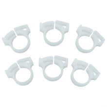 6 Pack Pool Cleaner Parts Sweep Hose Attachment Clamps Replacement for Polaris 180 280 360 380 480