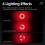 Advanced Bicycle Tail Light with  Brake Sensing 3
