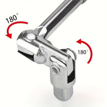 Wrench Set for Motorcycle Repair - T-Handle Socket Spanner (16/18/21mm)