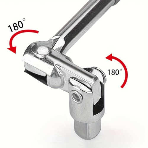 Wrench Set for Motorcycle Repair - T-Handle Socket Spanner (16/18/21mm)