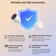 S60ZB Zigbee Plug 13A Wireless Socket with Monitoring Work for Home Alexa UK Plug