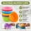 Silicone Cupcake Moulds for Baking, 32 Pcs - Versatile Muffin Liners in 8 Vibrant Colors 2