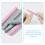 30Pcs Professional Nail File Buffing Tools with Stone Cuticle Pushers 5