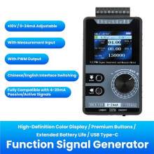 Wysokowydajny, Przenośny Generator Sygnału PWM, Źródło Sygnału Wyjściowego 0-20 MA, 4-20 MA, 0-10 V, Symulator Analogowy