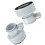 Type B Pool Hose Adapter Set Compatible with Intex, Leak‑Proof Connector Replacement for Above Ground Pump, Easy Installation 1