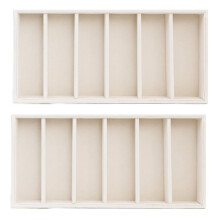 2 Pack Sunglasses Organizer Storage Glasses Holder Velvet Jewelry Tray, Glasses Organizer Eyeglasses Sunglasses Tray