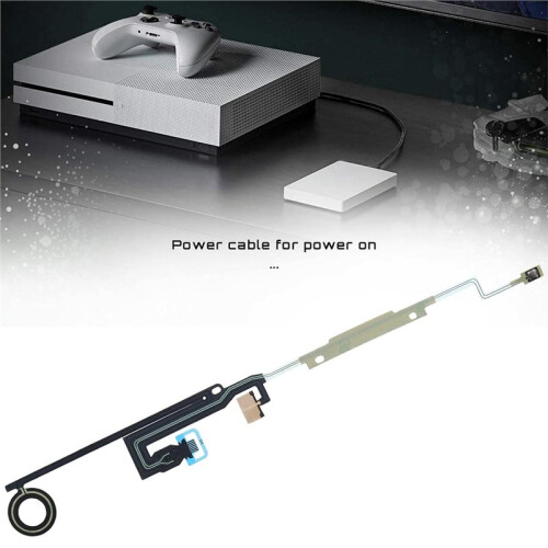 2PCS Power  Flex Ribbon Cables Sync Touch Off  Sensor Replacement Repair Part for  One Console 2