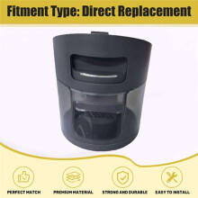 Réservoir D'Eau Claire pour Aspirateur pour H11S / H11 Max / H12 / H12S - Pièces de Rechange