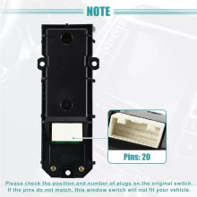 1 Paar Fensterheberschalter für die Vordertür, Reglerknopf 84040-06070 84810-06150 für  Camry Avalon 18-21 8404006180