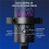 USB Microphone for Recording Streaming  PC Headphone Output Touch-Mute Button RGB Gaming Microphone Noise Cancellation 2
