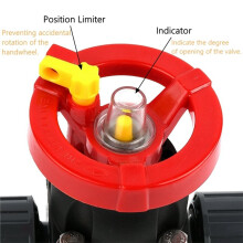 UPVC Double-Union Diaphragm Valve for Aquariums and Garden Irrigation(DN)15-50