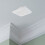2Pcs Durable White Plastic Exhaust Vent Cover Louvered Exterior Wall 3