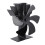 Vertical 6-Blade Aluminium Stove Fan, Black 26oz 2