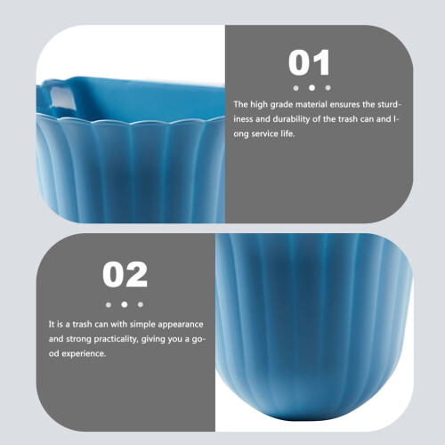 4Pcs Cupboard Door Trash Can Pp+ Wall-Mounted Home Garbage Holder 2