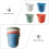 4Pcs Cupboard Door Trash Can Pp+ Wall-Mounted Home Garbage Holder 6