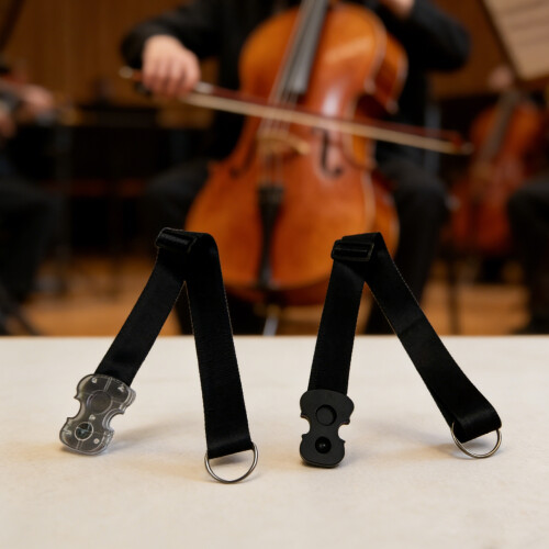 Cello Endpin Stopper Floor Protector Anchors-Black model 2