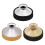 Round ABS Sax Mute Silencers Damper Easy Install-silver gray 2