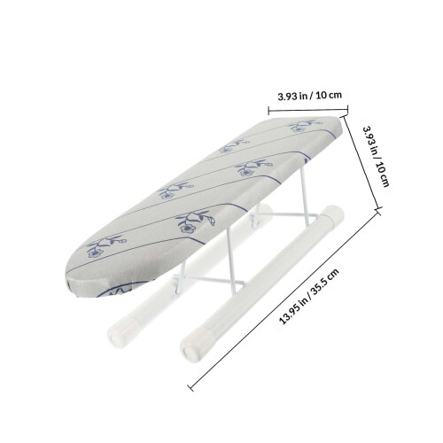 Portable Ironing Mat Ironing Board Silver 1pack 1