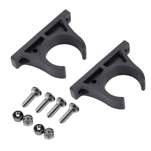 2Pcs Kayaks Paddle Holder Clip Replacements Plastic Oars Holder