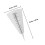 3Pcs Plastic Garden Rain Gauges Cone Shape for Accurate Measurement 2