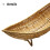 Coffee Woven Rattan Fruit Basket Multipurpose Storage Tray 6