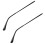 1Pair Black Eyeglass Arm Replacement with White Copper for Sturdy Fit 5
