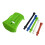 Golf Turf Base Holder with 5 Pre-Cut Simulator Tees Golfs-Red 4