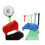 Golf Turf Base Holder with 5 Pre-Cut Simulator Tees-Blue 6