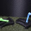Golf Turf Base Holder with 5 Pre-Cut Simulator Tees-Blue 7