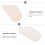 20Pcs Portable Hat Sweat Absorption Stickers Removable Multicolor Pads 5