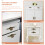 5 Pcs Handle Gold Cabinet Handles Drawer Home Decoration Knobs 4