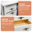 5 Pcs Handle Gold Cabinet Handles Drawer Home Decoration Knobs 6