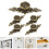 5 Pcs Handle Gold Cabinet Handles Drawer Home Decoration Knobs 7