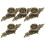 5 Pcs Handle Gold Cabinet Handles Drawer Home Decoration Knobs 10