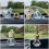 6Pcs Hanging Glass Perfume Bottles Car Interior Aromatherapy Diffuser 3