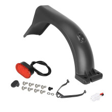 Electric Scooter Rear Mudguard with Taillight for Scooter Mud-C