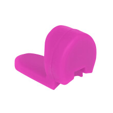 Practical Clarinet Thumb Rest Pad with Textured Surfaces-Pink