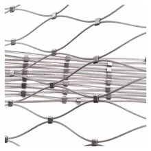 304 Stainless Steel Wire Rope Mesh 1x6m RustResistant Safety Net for Balcony and Stairs Fence