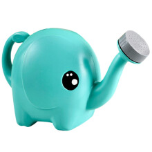 Elephant Watering Can 2.5L Plastic Long Spout Kids Indoor Plant Watering Can Cute Lightweight Design