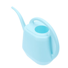Plastic Watering Can Sky Blue Long Spout for Indoor Outdoor Plants Large Capacity Lightweight Durable