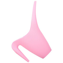 Long Spout Watering Can for Indoor and Outdoor Plants, Ergonomic Pink Plastic Garden Tool