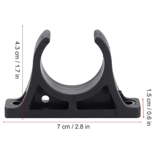 2Pcs Kayaks Paddle Holder Clip Replacement Plastic Oars Holder 2