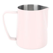 Pink Pointed-Mouth Milk Pitcher 310ml 9x7.8cm